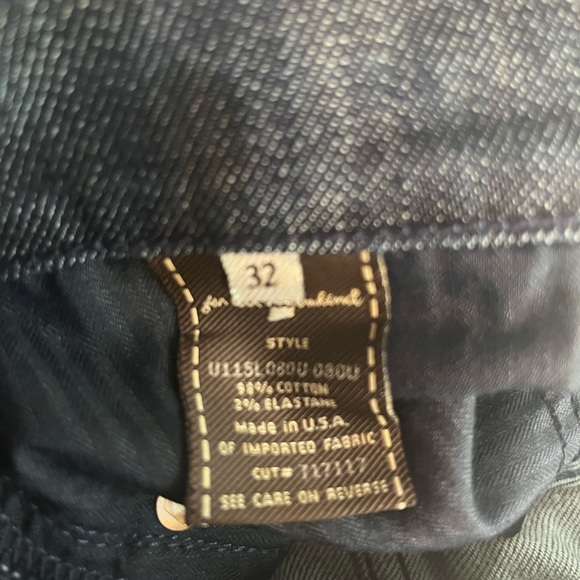 7 For All Man Kind 7FMK Jeans Dark Wash size 32 DOJO Designer - Picture 8 of 13